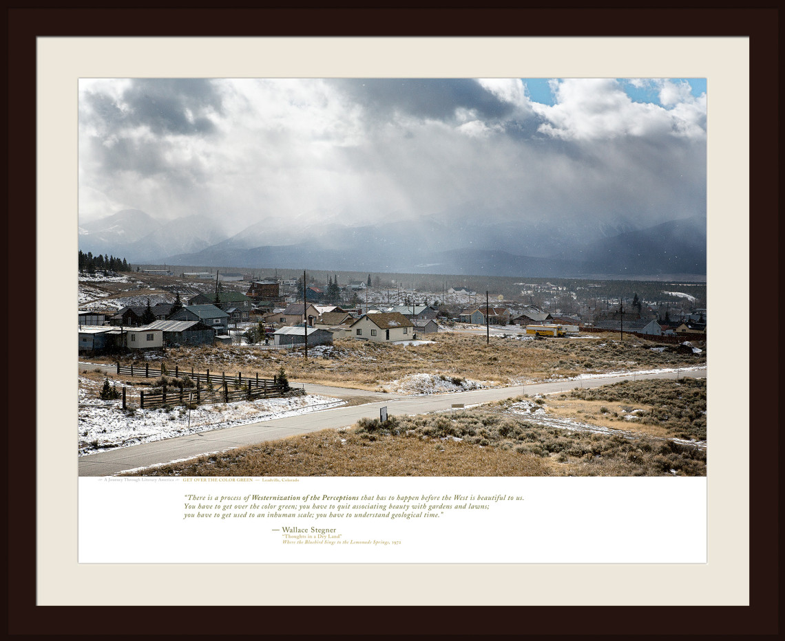 GET OVER THE COLOR GREEN — Leadville, Colorado