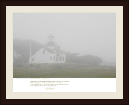POINT PINOS LIGHTHOUSE — Pacific Grove, California