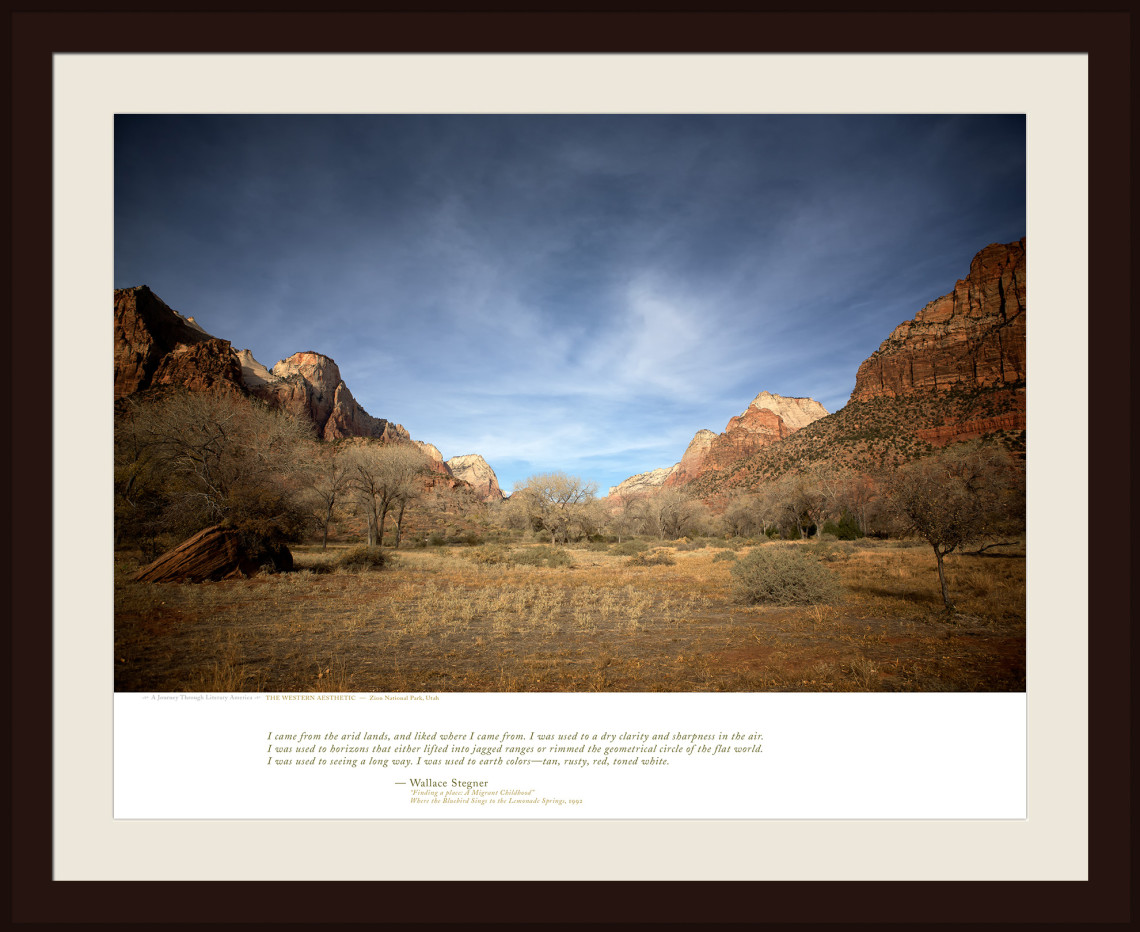 THE WESTERN AESTHETIC — Zion National Park, Utah